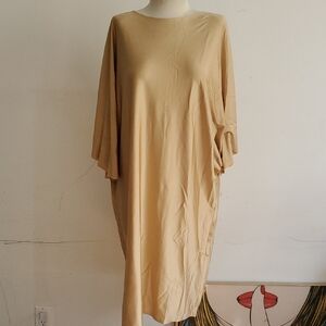 Modest Water Wear Elegant Tan Women's Dress